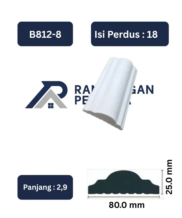 Wall Moulding B812-8
